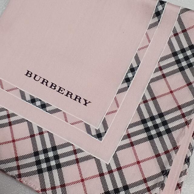 BURBERRY(バーバリー)の値下げ📌バーバリー☆大判ハンカチーフ58×58 レディースのファッション小物(ハンカチ)の商品写真