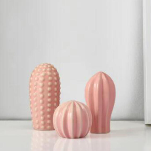 IKEA(イケア)のIKEA サボテン 陶器 ピンク インテリア/住まい/日用品のインテリア小物(置物)の商品写真