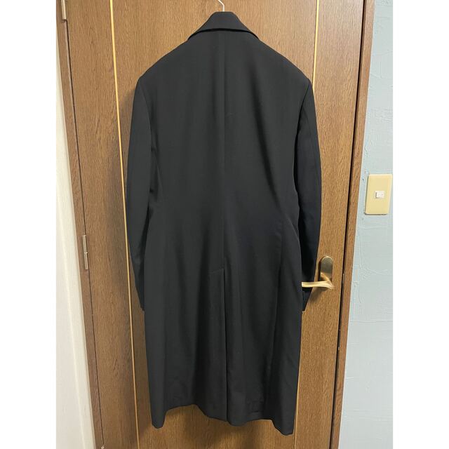 Yohji Yamamoto(ヨウジヤマモト)のYOHJI YAMAMOTO ギャバ Dr.ジャケット メンズのジャケット/アウター(チェスターコート)の商品写真