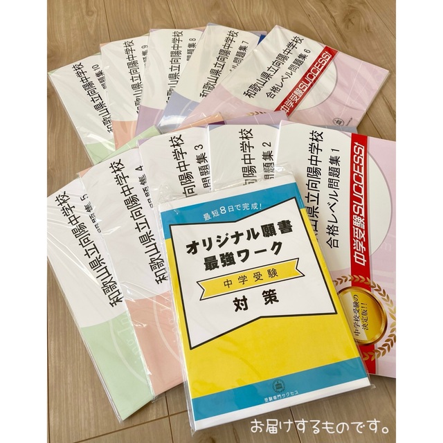 【中学受験対策】【未使用】合格レベル問題集（１０冊）オリジナル願書最強ワーク エンタメ/ホビーの本(語学/参考書)の商品写真