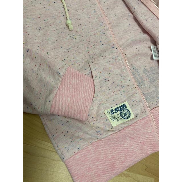 ジップパーカー　BEGUM キッズ/ベビー/マタニティのキッズ服女の子用(90cm~)(ジャケット/上着)の商品写真