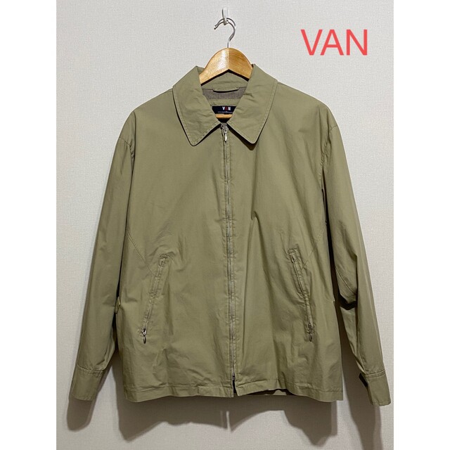 VAN Jacket(ヴァンヂャケット)のVAN／⑭スウィングトップ（Ｍ）／ベージュ系 メンズのジャケット/アウター(ブルゾン)の商品写真