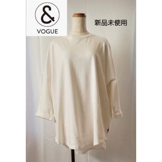 &Vogue　ビックシルエット カットソー(カットソー(長袖/七分))