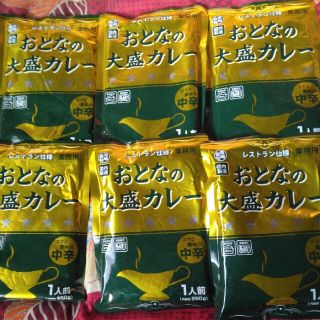 おとなの大盛カレー　6パック(レトルト食品)