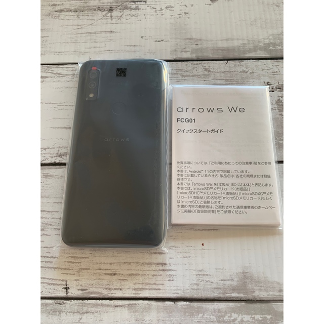超美品 arrows We ブラック 64 GB au | gellonautos.cl