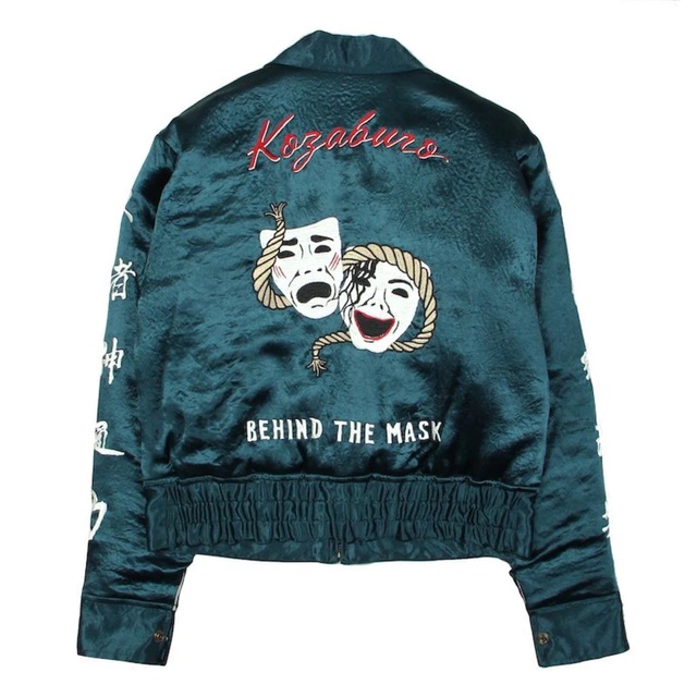 Kozaburo BROKEN SATIN SOUVENIR JACKET | www.innoveering.net