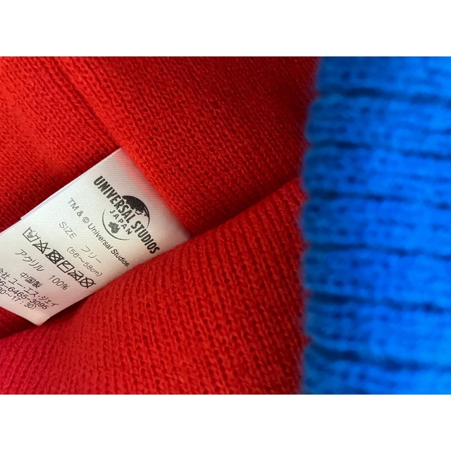 USJ マリオ ルイージ ニット帽 2点セット 仮装 帽子 ユニバ エンタメ/ホビーのコスプレ(小道具)の商品写真