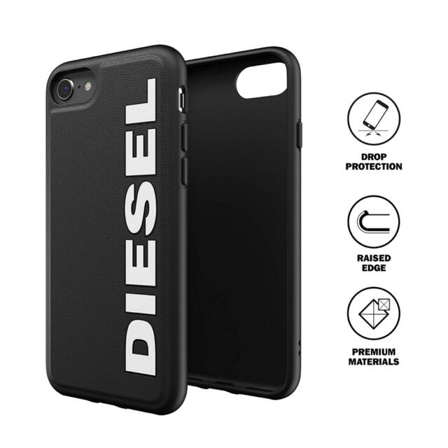 ◆DIESELディーゼル◆ iPhoneケース ブラックホワイト 黒白 大好評 2