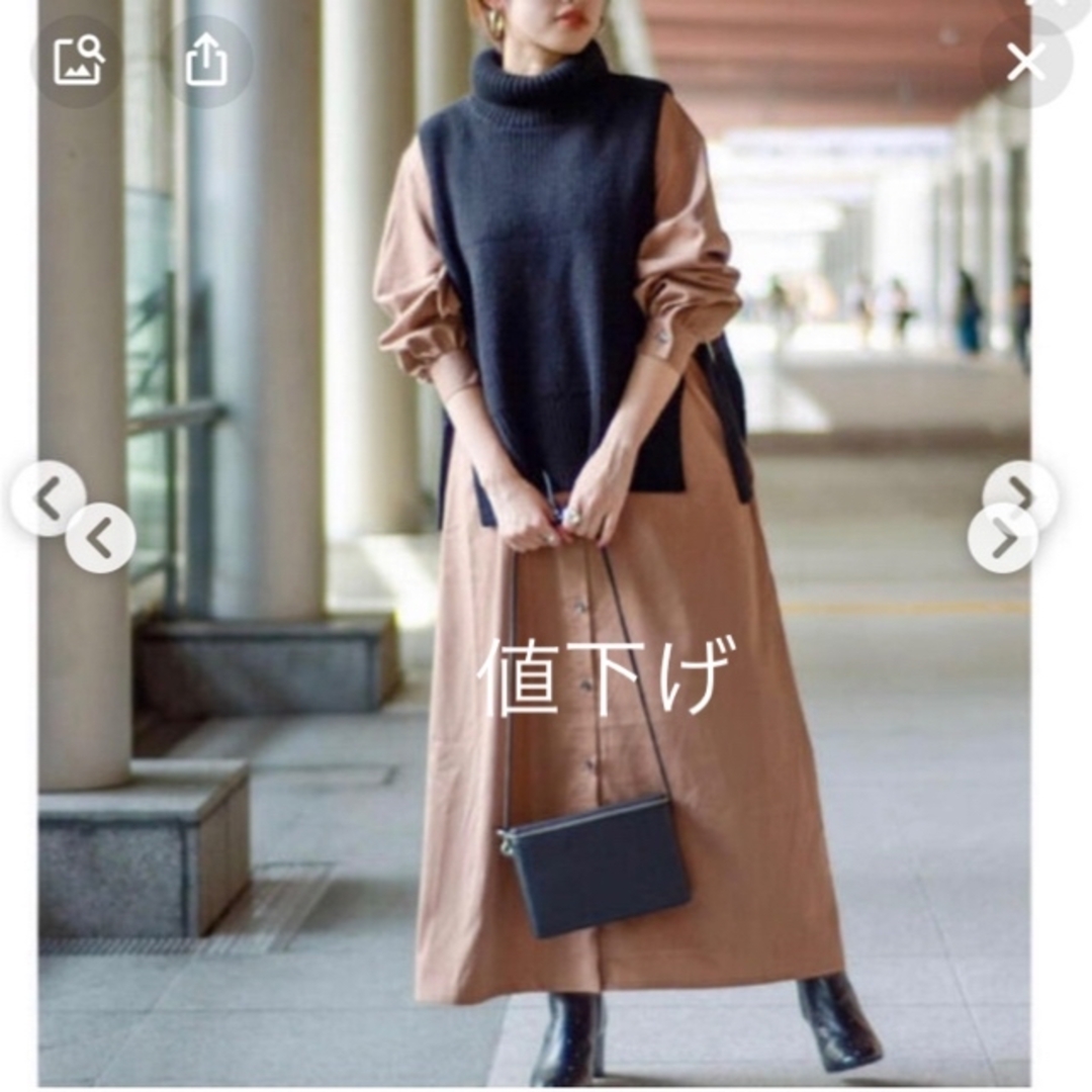 新品 シップス SHOP PRESS ベストセットワンピース 【海外限定】 62.0