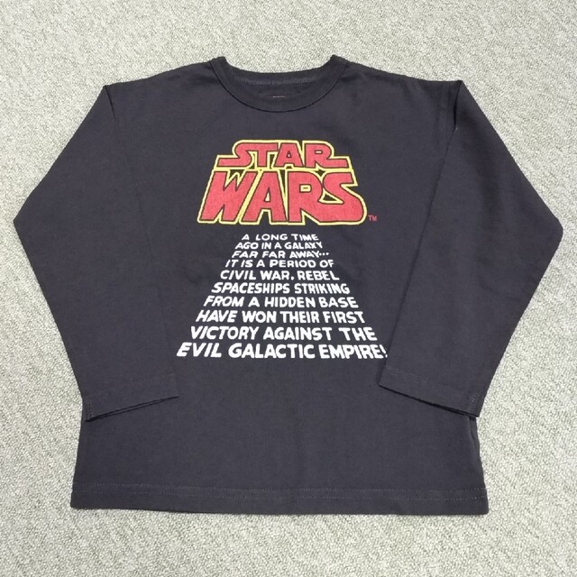 MARKEY'S(マーキーズ)のSTARWARS 長袖Tシャツ キッズ/ベビー/マタニティのキッズ服男の子用(90cm~)(Tシャツ/カットソー)の商品写真