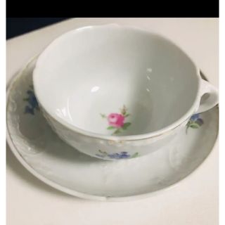 MEISSEN - マイセン ピンクローズ 勿忘草 ニューマルセイユリーフ ②の