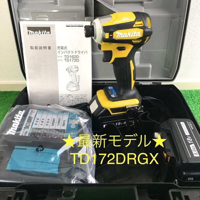 自動車/バイク☆最新モデル　makita   TD172  18V  インパクトドライバー☆