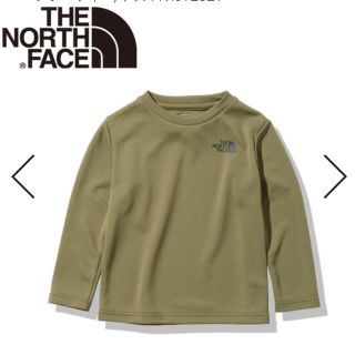 ザノースフェイス(THE NORTH FACE)のザ・ノース・フェイス 未使用　ロングスリーブTNFビーフリーティー  オリーブ(Tシャツ/カットソー)