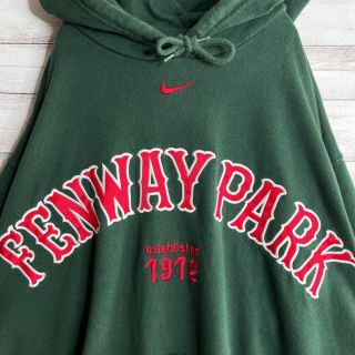 入手困難!!】ナイキ ✈︎刺繍 アーチロゴ ゆるだぼ FENWAY PARK-