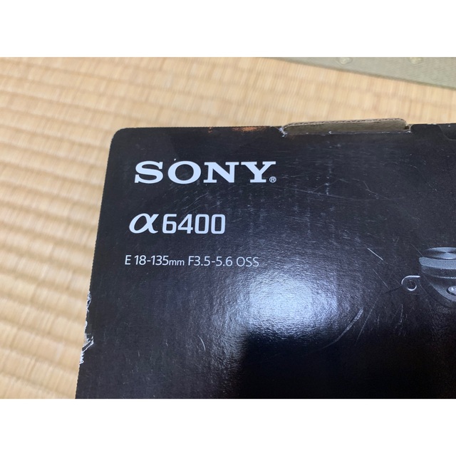 鑑定保証付 美品SONY α6400 18-135mm シャッター数3892枚 ミラーレス