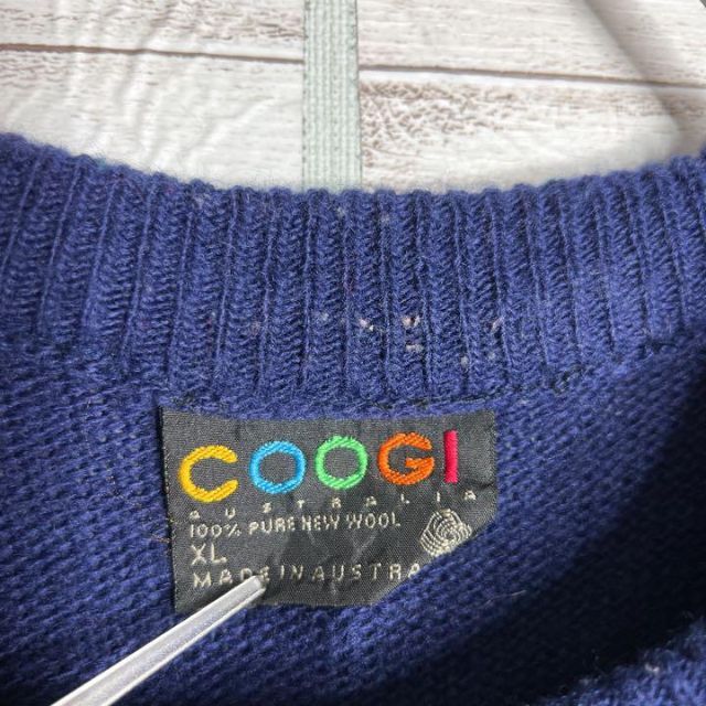 ライトブラウン/ブラック 【入手困難!!】COOGI ✈︎立体ニット 3D