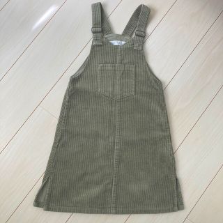 ザラキッズ(ZARA KIDS)のキッズ服 女の子 スカート116㎝（サロペットスカート）(スカート)