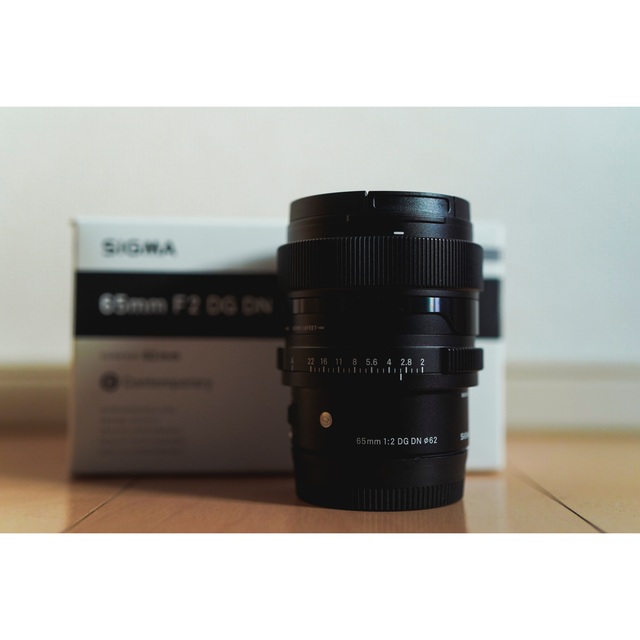 SIGMA65mm F2 DG DN Eマウント ※レンズフード欠品