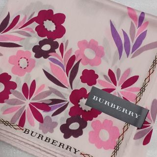 バーバリー(BURBERRY)の値下げ📌バーバリー☆大判ハンカチーフ🌼58×58(ハンカチ)