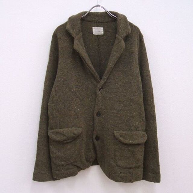 mon sakata ウール ニットジャケット モンサカタ | site.wellbepharma