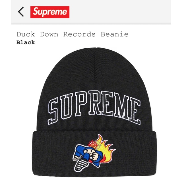 驚きの価格が実現 新品未使用 Supreme Duck Down Music Beanie kids