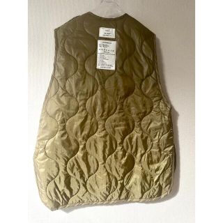 ⭐HYKE / QUILTED VEST カーキ サイズ02⭐ハイク ベスト