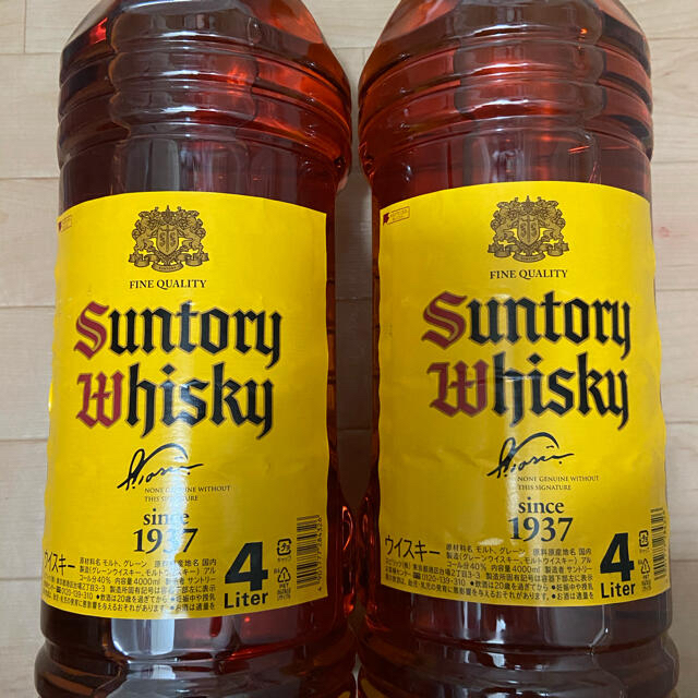 SUNTORY ウイスキー4L