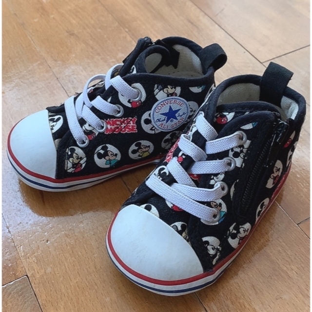 CONVERSE(コンバース)のコンバース　ミッキー　ディズニー　12.5センチ キッズ/ベビー/マタニティのベビー靴/シューズ(~14cm)(スニーカー)の商品写真