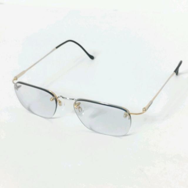 DuPont(デュポン)のデュポン メガネ - ゴールド×グレー×黒 レディースのファッション小物(サングラス/メガネ)の商品写真