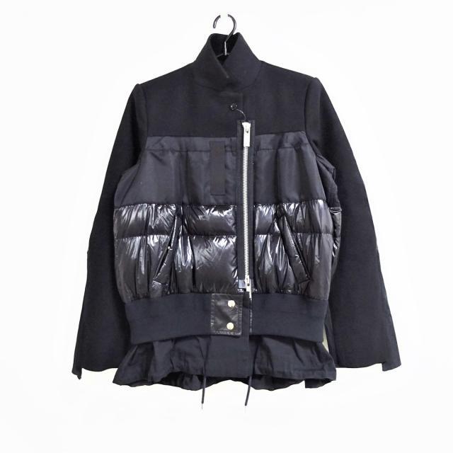 sacai luck サカイ　ダウンジャケット ブラック　サイズ1