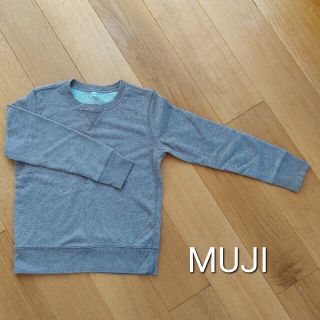 ムジルシリョウヒン(MUJI (無印良品))のMUJI 無印良品 トレーナー 140 ベージュ(Tシャツ/カットソー)