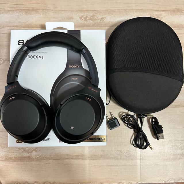 ソニー ワイヤレスステレオヘッドセット WH-1000XM3 ブラック ソニー ワイヤレスステレオヘッドセット WH-1000XM3 ブラック