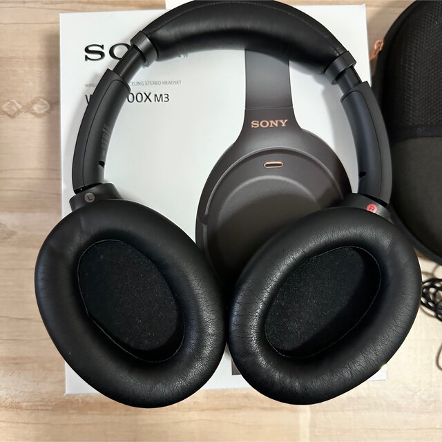 ソニー ワイヤレスステレオヘッドセット WH-1000XM3 ブラック ソニー ワイヤレスステレオヘッドセット WH-1000XM3 ブラック