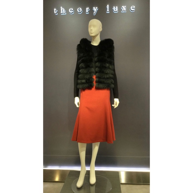 Theory luxe(セオリーリュクス)のTheory luxe フォックスファージレ レディースのジャケット/アウター(毛皮/ファーコート)の商品写真