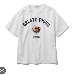 ジェラートピケ(gelato pique)のジェラートピケ  オム　ドーナツ　Tシャツ(Tシャツ/カットソー(半袖/袖なし))