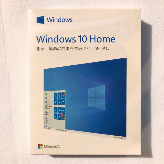 【新品未開封】Windows 10 Home パッケージ版プロダクトキー