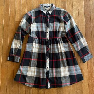 バーバリー(BURBERRY)のBurberry シャツワンピ　150(ワンピース)