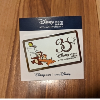 ディズニー(Disney)のDISNEY　STORE　非売品　オリジナルピンバッジ チプデ　ピンバッヂ(キャラクターグッズ)