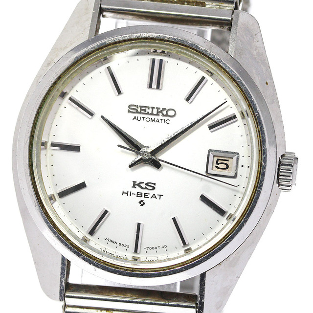 高評価の贈り物 SEIKO 【SEIKO】セイコー キングセイコー デイト 5625-7000 自動巻き メンズ_714673 腕時計(アナログ) 