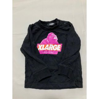 エクストララージ(XLARGE)のXLARGE kids 黒ロンT(Tシャツ/カットソー)