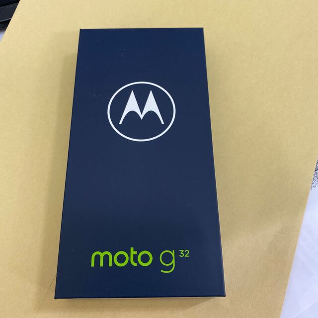 moto g32 未開封　新品　サテンシルバー