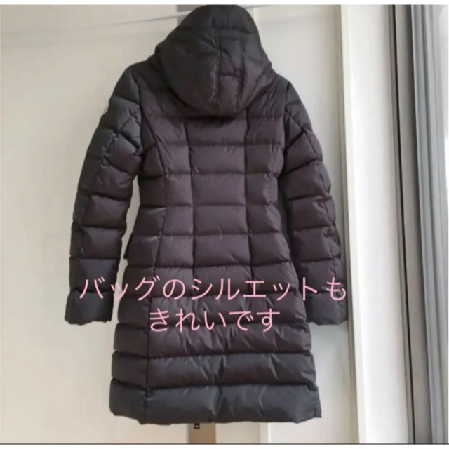 【新品タグ付】モンクレール レディース ダウンコート サイズ0 希少チャコール 3