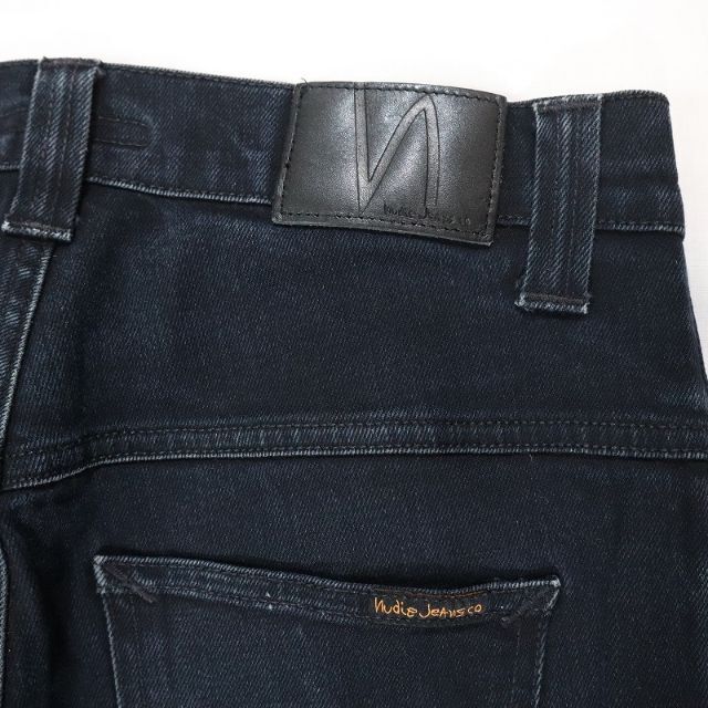 Nudie Jeans(ヌーディジーンズ)のヌーディ―ジーンズ ティンフィン ブラックリング ストレッチジーンズ W31  メンズのパンツ(デニム/ジーンズ)の商品写真