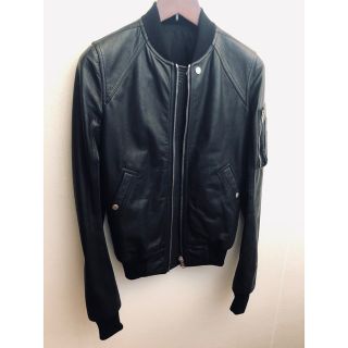 リックオウエンス(Rick Owens)のRick Owens SISYPHUS F/W 18 BOMBER(レザージャケット)