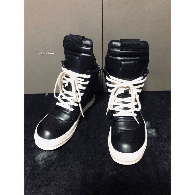 Rick Owens(リックオウエンス)のRick Owens GEOBASKET size.40 メンズの靴/シューズ(スニーカー)の商品写真