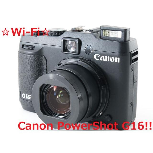 #4608 Wi-Fi内蔵＆動画撮影OK Canon PowerShot G16