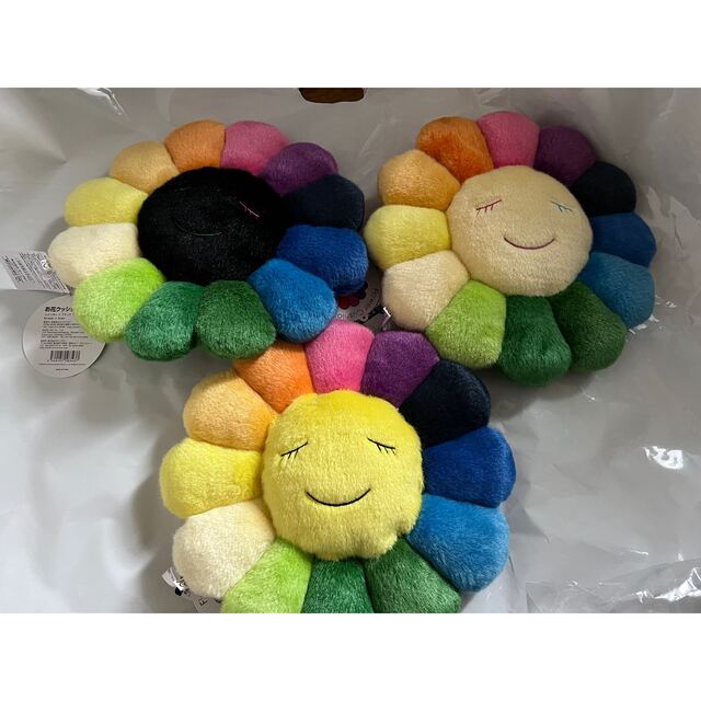 村上隆 カイカイキキ kaikaikiki 30cm クッション フラワーの 村上隆 カイカイキキ kaikaikiki 30cm クッション フラワーの