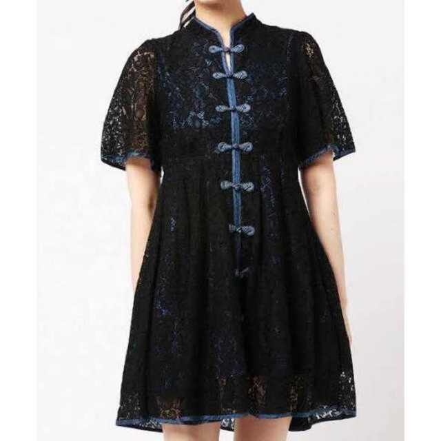 PAMEO POSE Macau Lace Mini Dress ブラック　新品商品状態
