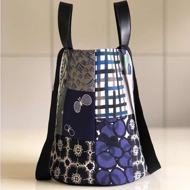 ミナペルホネン パッチワークバッグ ショルダー ハンドメイド bird ミナペルホネン パッチワークバッグ ショルダー ハンドメイド bird