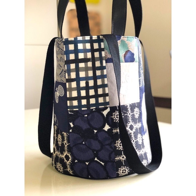 ミナペルホネン パッチワークバッグ ショルダー ハンドメイド bird ミナペルホネン パッチワークバッグ ショルダー ハンドメイド bird